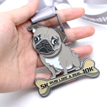 Medalha de animal de estimação esportivo personalizado do fabricante